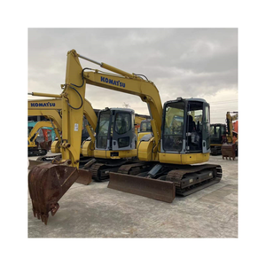 Excavatrice sur chenilles hydraulique Komatsu PC78US d'occasion, excellent état, certification EPA CE, moteur et boîte de vitesses d'origine, modèle 2018 - Product Image 1