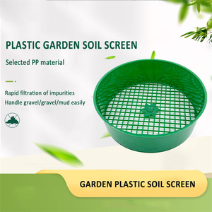 Premium <b>Plastic</b> <b>Mesh</b> Soil Filter Sieve Durable Nursery Gardening Tool for Potted Plant Soil Separation and Debris Screening - Product Image 4