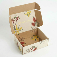 Fabricant de boîtes d'expédition en carton ondulé pour la vente directe, boîtes d'emballage à bas prix pour vêtements et chaussures