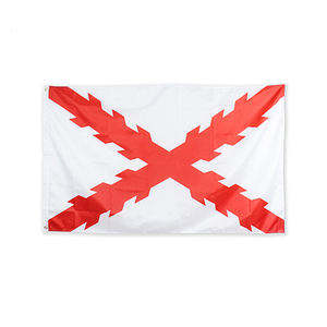 Bandera histórica de la cruz de Borgoña del <span class=keywords><strong>Imperio</strong></span> español, 90x150cm - Product Image 3