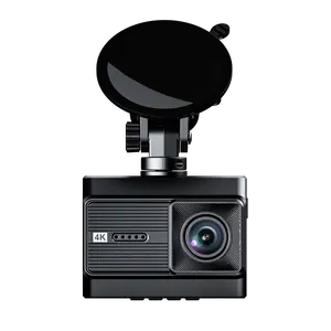 4K 2160P Einzelaugenblick Frontkamera mit WLAN 2.0 Zoll IPS-Bildschirm 24H Parkmodus Schleife Aufzeichnung G-Sensor APP Nachtsicht Dashcam