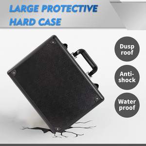 Muestra gratis Estuche con logotipo totalmente personalizado Inserto de espuma de alta densidad Ajuste Estuche rígido impermeable con para equipos de herramientas electrónicas - Product Image 4