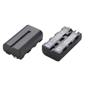 High Quality 2200mAh Rechargeable Battery for Sony NP-F550/570/530 Replacement Battery LED On-Camera Video Lights
