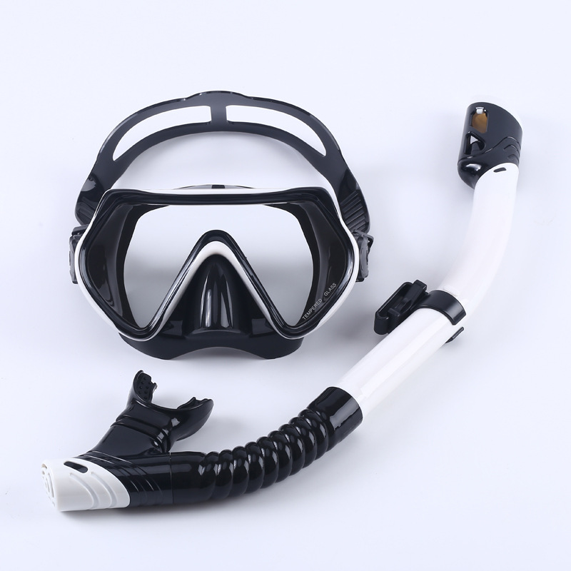 Ensemble de masques de plongée pour adultes M2301S31 (noir et blanc)