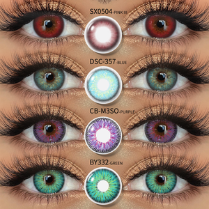 Crazy Cosplay Anime Halloween Party Acessórios Lentes De Contato Coloridas - Product Image 3