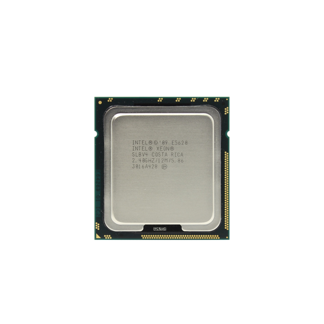For E5620 Processor 4 Cores 8 Threads 2.40GHz LGA 1366 12MB Cache 80W TDP 64-Bit Desktop