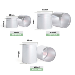 Custom Design Aluminum Jar for Powder - Airtight Food Grade <b>Container</b> for Dietary Supplements - Product Image 2