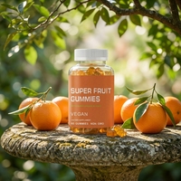 Gummies personnalisées OEM complexe de superfruits Myrtille Canneberge Goji avec Vitamines A, B6, B12, Fer et Zinc