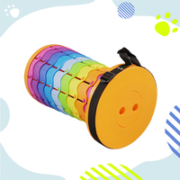 Tabouret télescopique pliable en plastique, réglable et rétractable, couleur unie, idéal pour le camping et la pêche – Vente chaude