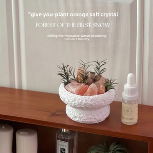 <span class=keywords><strong>Difusor</strong></span> <span class=keywords><strong>de</strong></span> <span class=keywords><strong>Aromas</strong></span> Minimalista, Elegante y Natural con Cristales <span class=keywords><strong>de</strong></span> Sal del Himalaya, Set <span class=keywords><strong>de</strong></span> Aromaterapia en Recipiente <span class=keywords><strong>de</strong></span> Piedra para Dormitorio, Escritorio, Relajación, Regalo para <span class=keywords><strong>D</strong></span>ías Festivos - Product Image 3
