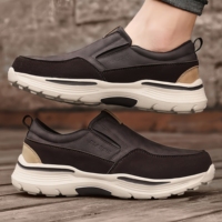 Chaussures décontractées légères pour hommes, chaussures de course pour hommes avec semelle extérieure en EVA, chaussures décontractées de luxe léger, chaussures de sport classiques OEM