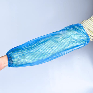 Fundas protectoras desechables de polietileno, 3,5 mm de grosor, impermeables y resistentes al aceite, para uso en cocina y alimentos, azules, blancas, transparentes - Product Image 3
