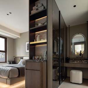 Décoration de la maison, meubles en bois d'intérieur, cuisine, salon, armoire sur mesure, bibliothèque, design d'intérieur de villa - Product Image 3