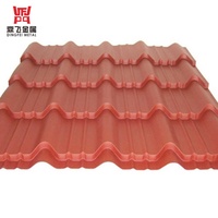 Panneau de toiture en polyester modifié au silicone (SMP) effet tuile métallique antique, résistant aux UV, pour usage extérieur