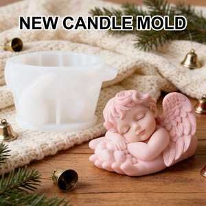 Moldes <span class=keywords><strong>de</strong></span> Resina para <span class=keywords><strong>Bebés</strong></span>, Molde <span class=keywords><strong>de</strong></span> <span class=keywords><strong>Silicona</strong></span> con Alas <span class=keywords><strong>de</strong></span> Ángel para Velas, Molde <span class=keywords><strong>de</strong></span> <span class=keywords><strong>Silicona</strong></span> en Espiral para Resina, para Velas, Resina y Jabón - Product Image 1