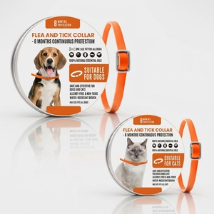 Meilleur fournisseur de colliers <span class=keywords><strong>anti</strong></span>-tiques personnalisés <span class=keywords><strong>pour</strong></span> chiens et chats - Product Image 1