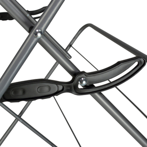 SANIPRO <span class=keywords><strong>Séchoir</strong></span> <span class=keywords><strong>à</strong></span> <span class=keywords><strong>linge</strong></span> pliant 3 niveaux, étendoir concertina, support de sol peu encombrant pour appartements - Product Image 5