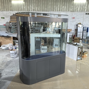 カスタム大型ウルトラグレイガラス水槽 150/200/300ガロン スタイリッシュデザイン - Product Image 5