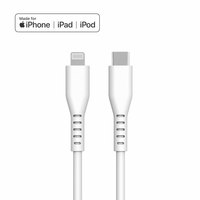MFi proveedor de fábrica colorido Pd 60W Usb C líquido suave silicona 480Mpbs Transferencia de fecha Cables de carga rápida para Iphone Ipad Ipod