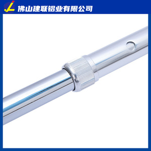 Canne télescopique en alliage d'aluminium Foshan, hauteur réglable, argentée, capacité de 300 lb, bâton de marche médical pour personnes âgées - Product Image 4
