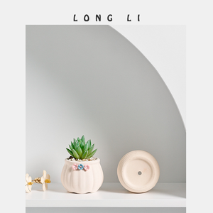 Macetas de Cerámica para Suculentas, Estilo Jardín, Acabado Esmaltado, con Orificio de Drenaje, Ecológicas, Duraderas, Venta al Por Mayor - Product Image 6