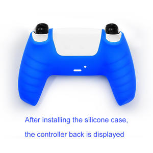 Accessoires de contrôleur de jeu personnalisés en usine boîtier de Protection coque couverture peau manette de jeu étui en silicone pour PS5 - Product Image 2