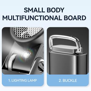 Long Endurance 12H Handheld 16°C Ice Cooling 199 Speeds 6000Mah Rechargeable Portable Foldable Fan for Camping & Commute - Product Image 3