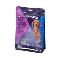 Pochette à fermeture éclair à fond plat imprimée sur mesure Sac debout mat Sac en mylar pour emballage alimentaire à fermeture éclair Sacs à zip-lock scellés sur huit côtés