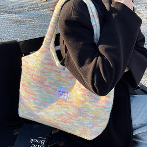 Grand sac ethnique en toile, collection Automne-<span class=keywords><strong>Hiver</strong></span> <span class=keywords><strong>2023</strong></span>, mode pour mamans et étudiantes - Product Image 6