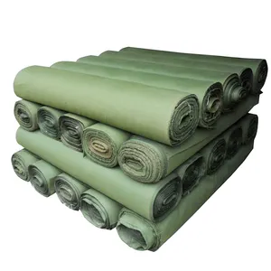 Wholesale High Quality Custom Size Printing green canvas tent fabric textile fabric canvas
