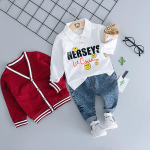 Conjunto de Ropa para Bebé de Primavera, Nuevo Diseño, 3 Piezas, Ropa para Niños, Trajes para Niños, Conjunto de Ropa para Niño - Product Image 4