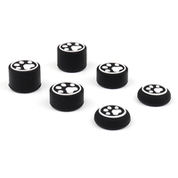 Poignées en silicone multicolores pour manettes PS5/PS4/PS3 avec points pour manette Playstation 4