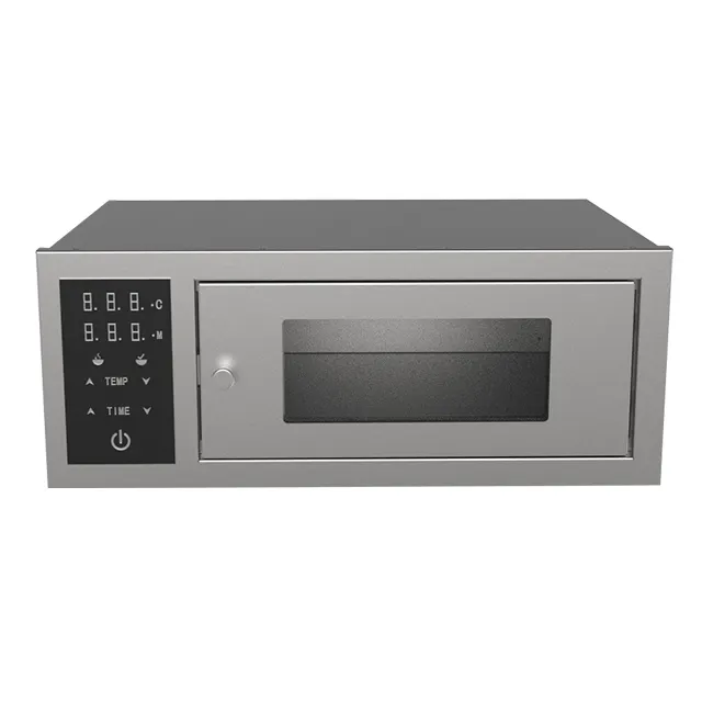 130W Stainless steel 304 digital touch DC 12V electric oven for motorhome and 4WD