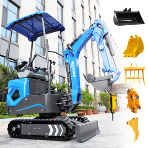 Global Best-selling Products New Mini Excavator Crawler Digger Engine Reach Arm 123.5 Ton Household Farm Small <b>Machine</b> - Product Image 2