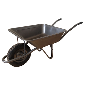 WB2011 75l acier matériel béton utilitaire chariots <span class=keywords><strong>brouette</strong></span> à roues plateau en métal poignée carrée <span class=keywords><strong>brouette</strong></span> - Product Image 2
