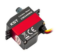 Servomoteur numérique KST CM509MG Micro sans noyau à engrenages métalliques 6.0Kgf.cm 0.08sec Fabriqué en Chine pour avions et voitures télécommandés à petite échelle