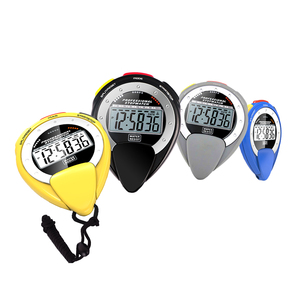 Tốt nhất bán Chất lượng cao tùy chỉnh thể thao Marathon đua Đồng hồ bấm giờ nhựa cầm tay Bộ nhớ kỹ thuật số Chronometer Logo điện tử - Product Image 1