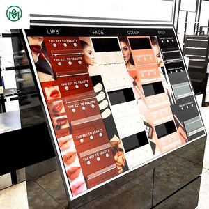 Estantes de exhibición de cosméticos de diseño interior moderno Mostrador de venta al por menor y estanterías de tienda hechas de hierro para decoración de interiores de tienda - Product Image 6