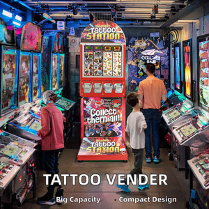 Máquina Expendedora de Tatuajes DEER Roja con Capacidad de 300-600 Unidades y Peso de 50 kg - Product Image 2