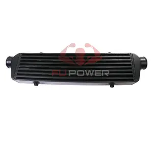 550mm x 140mm x 65mm 2.5 "giriş/çıkış ön montaj Intercooler evrensel