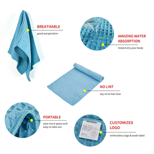 <span class=keywords><strong>Serviette</strong></span> de bain épaisse en Microfibre et à tissage, <span class=keywords><strong>serviette</strong></span> de bain de haute qualité, forte Absorption d'<span class=keywords><strong>eau</strong></span>, séchage rapide, Style américain - Product Image 4