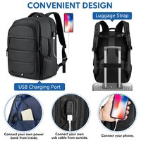Sac à dos de voyage extensible personnalisé pour affaires, sac de week-end, sac de voyage à roulettes, sac à dos de voyage