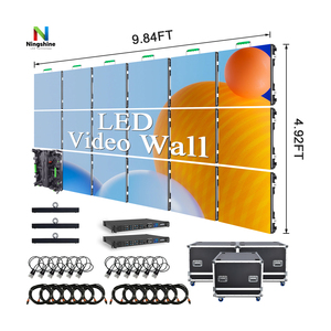 Affichage LED de location extérieur pour magasin de détail 7680Hz Taux de rafraîchissement P2.976 Pixels Écran 2.97mm - Product Image 1