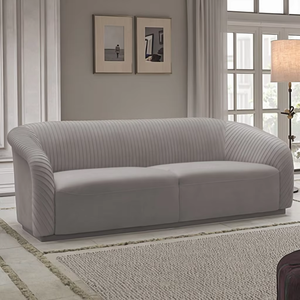 قماش على الطراز الكلاسيكي الحديث مع مخمل معتم للفنادق والفيلات غرفة المعيشة بيع تصفيات لأريكة الزاوية - Product Image 2