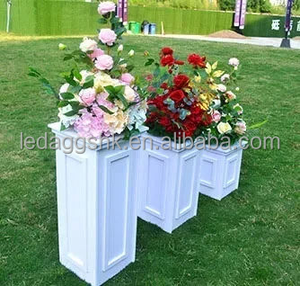 ขาตั้งดอกไม้งานแต่งงานแบบขายส่ง วัสดุ PVC และอะคริลิค - Product Image 3