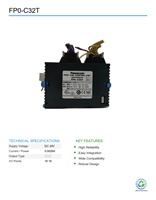 Controlador Lógico Programable (PLC) P-an Smart FP0-C32T Usado para Automatización Industrial