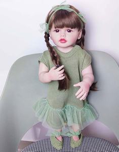 Poupée réaliste pour filles de <span class=keywords><strong>3</strong></span> <span class=keywords><strong>ans</strong></span> et plus, anatomiquement correcte, jouet de jeu de rôle, poupée de mode, boîte cadeau - Product Image 5