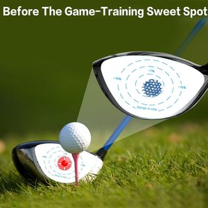 <b>Golf</b> Swing Trainer Sticker For Irons And Woods Training Aid With Impact Zone Design In Usa - Product Image 4