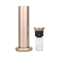 Diffuseur d'huiles essentielles intelligent SCENTA, fournisseur chinois, vente en gros, nébulisation à froid, métal, sans eau, petit diffuseur tour domestique 120ml