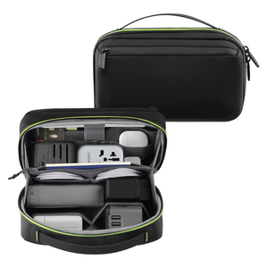 Étui de voyage pour appareils électroniques, organiseur de câbles et accessoires, pochette technique avec sangle de bagage, sac de rangement étanche pour câbles - Product Image 1